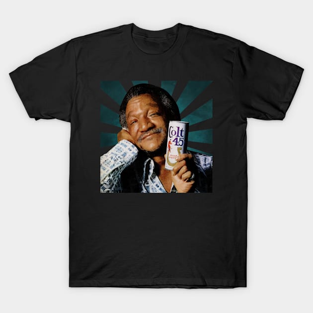 Redd Foxx II Retro Pixel II 70s T-Shirt by Simple Craft Shop